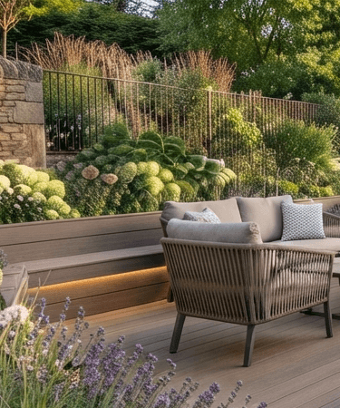 Stilvolle Terrasse als Lieblingsplatz